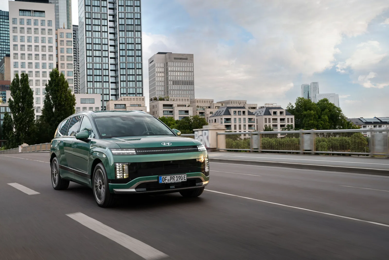 Hyundai IONIQ 9, stor syvpersoners el-SUV, set udvendigt