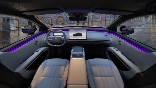 XPENG L03 interior ambient lighting